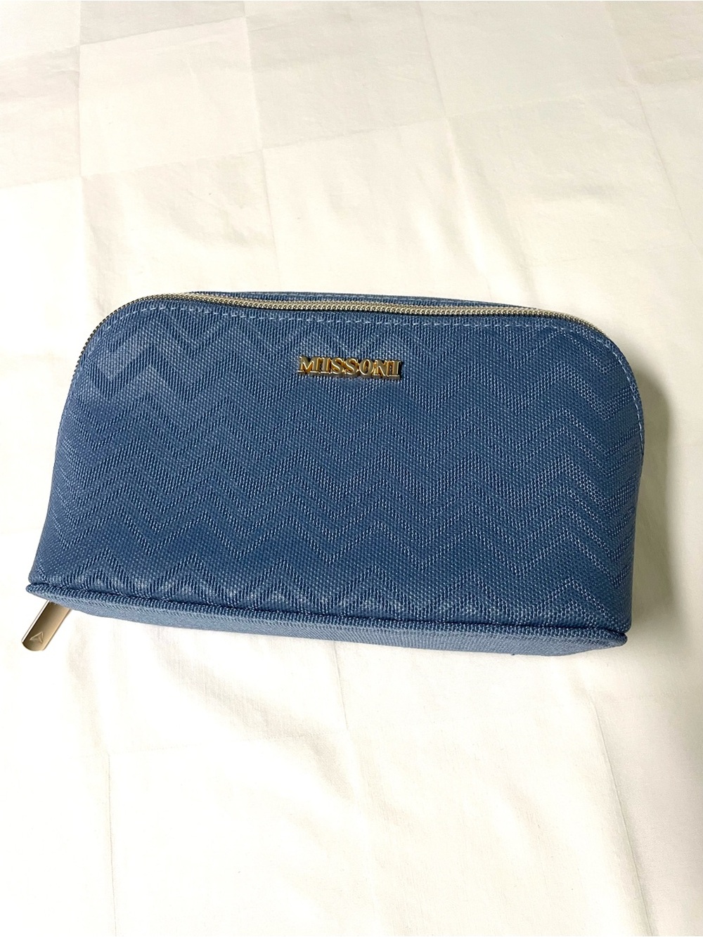 Missoni Blue Small Cometic Bag For Delta